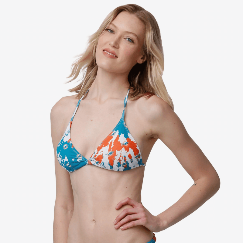 Miami Dolphins Women's Paint Splash Bikini