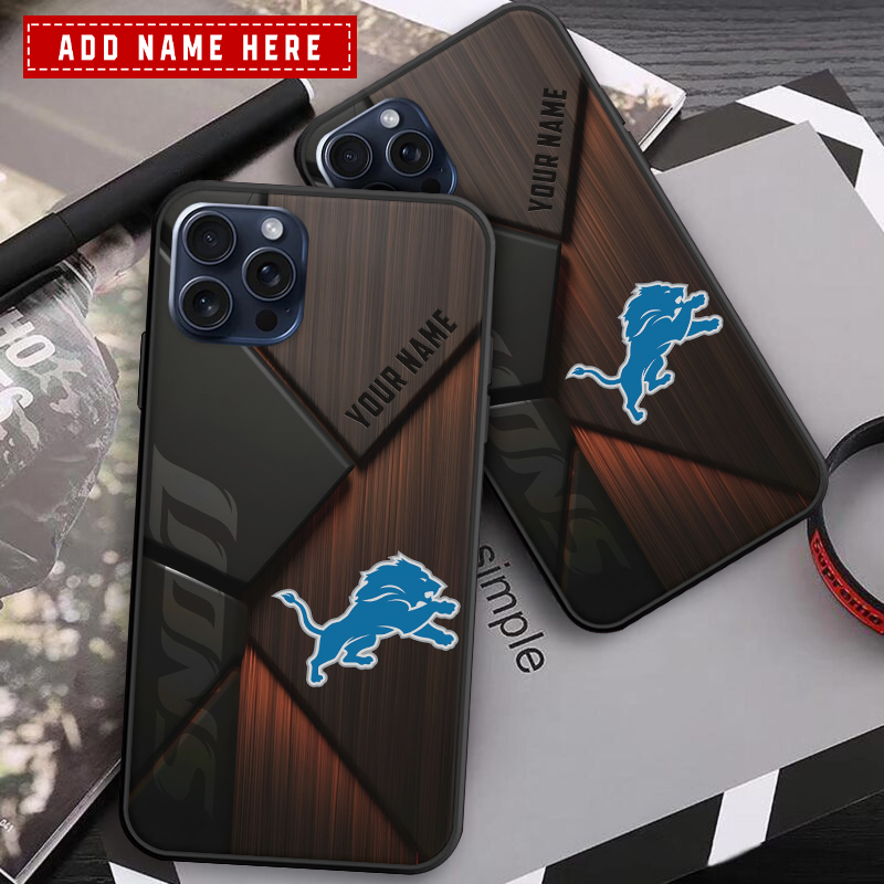 Detroit Lions Personalized Phone Case