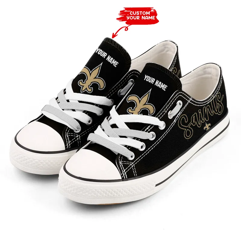New Orleans Saints Personalized New Low Top Sneakers
