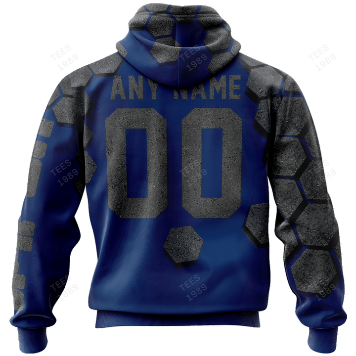 Indianapolis Colts All Over Printed Sweater Detail