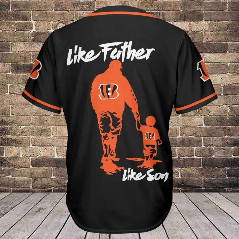 Cincinnati Bengals Baseball Jersey