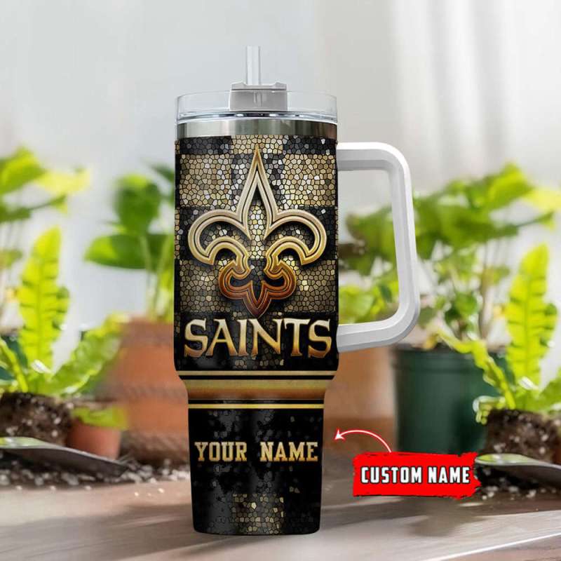 New Orleans Saints Fan Tumbler