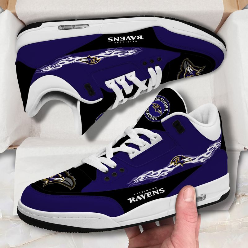 Baltimore Ravens JD03 Shoes Image 1