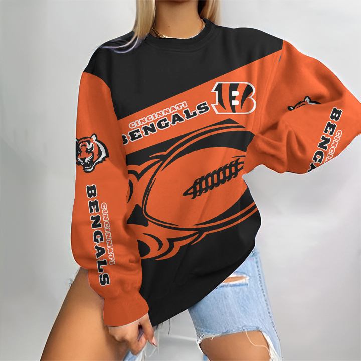 Cincinnati Bengals Round Neck Sweatshirt