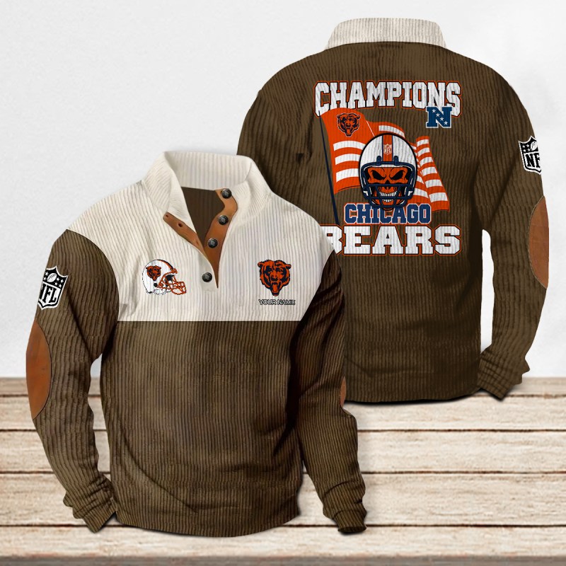 Chicago Bears Sweatshirt - MK Brown