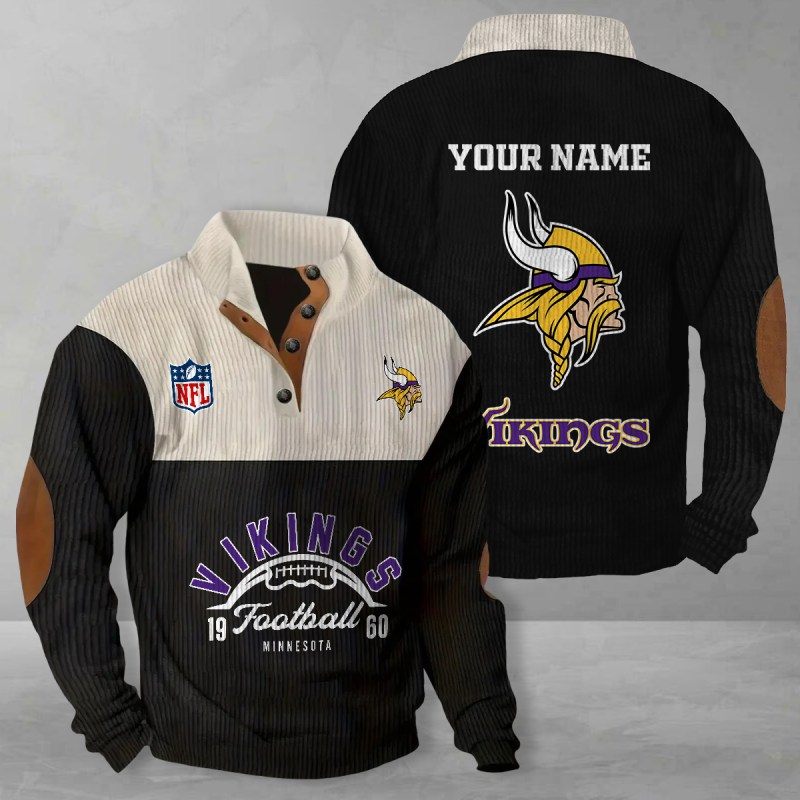 Minnesota Vikings Sweatshirt Black