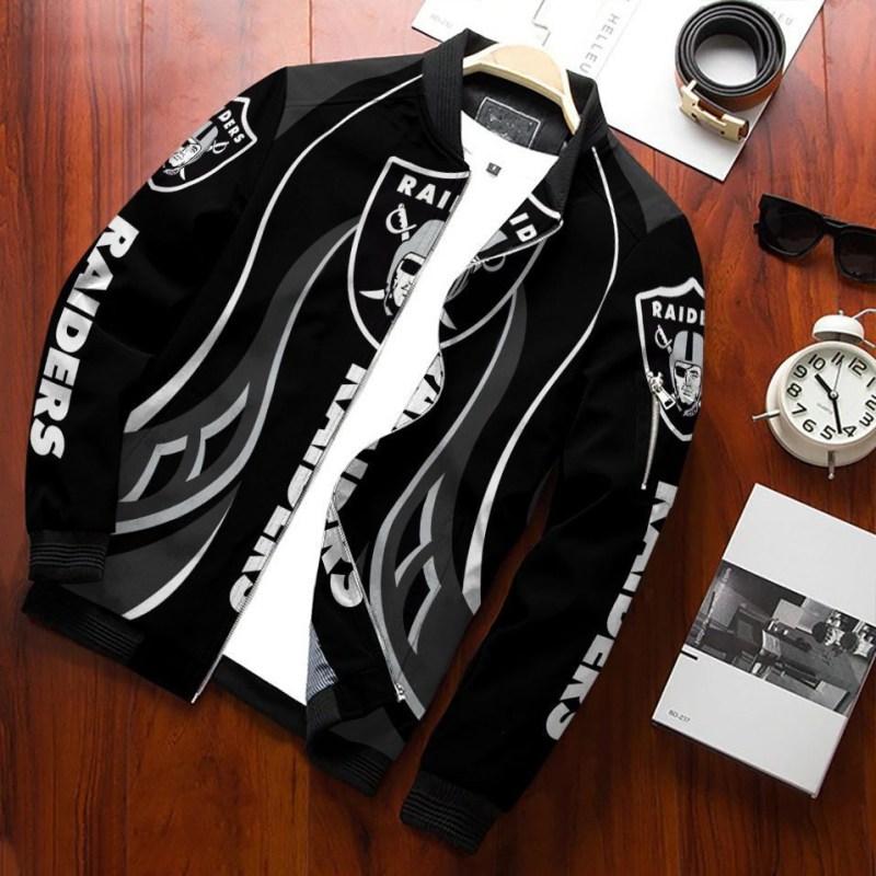 Las Vegas Raiders Bomber Jacket