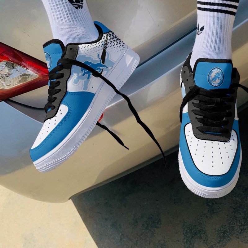 Detroit Lions AF1 Shoes 247 - Image 4