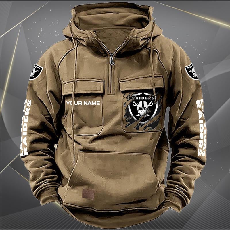 Las Vegas Raiders Hoodie Back View