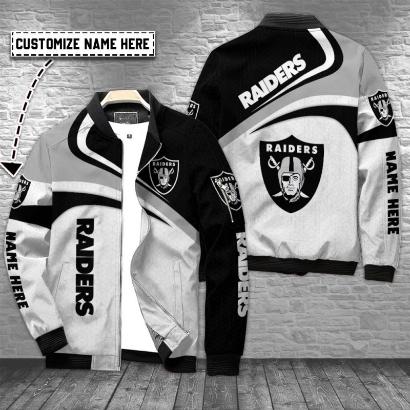 Las Vegas Raiders Bomber Jacket