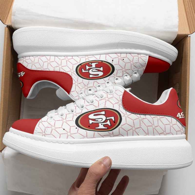 San Francisco 49ers MQ Sneakers back view