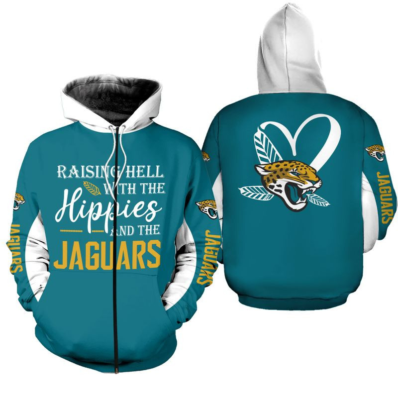 Jacksonville Jaguars Hoodie Close-up