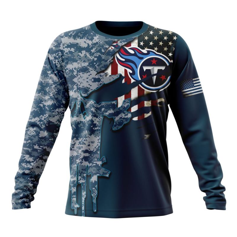 Tennessee Titans Long Sleeve Front