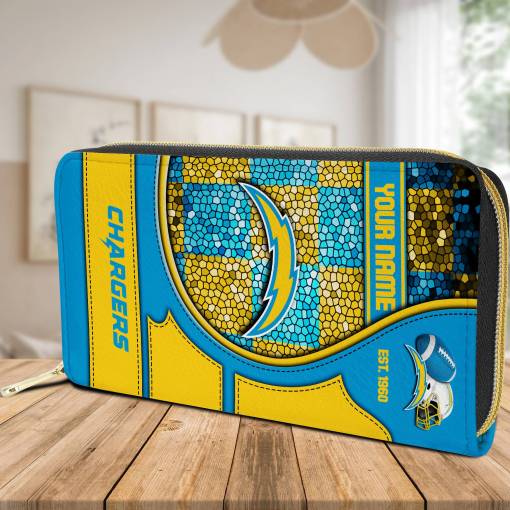Los Angeles Chargers Wallet Design