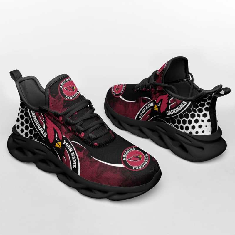 Arizona Cardinals Customized Sneakers Side View