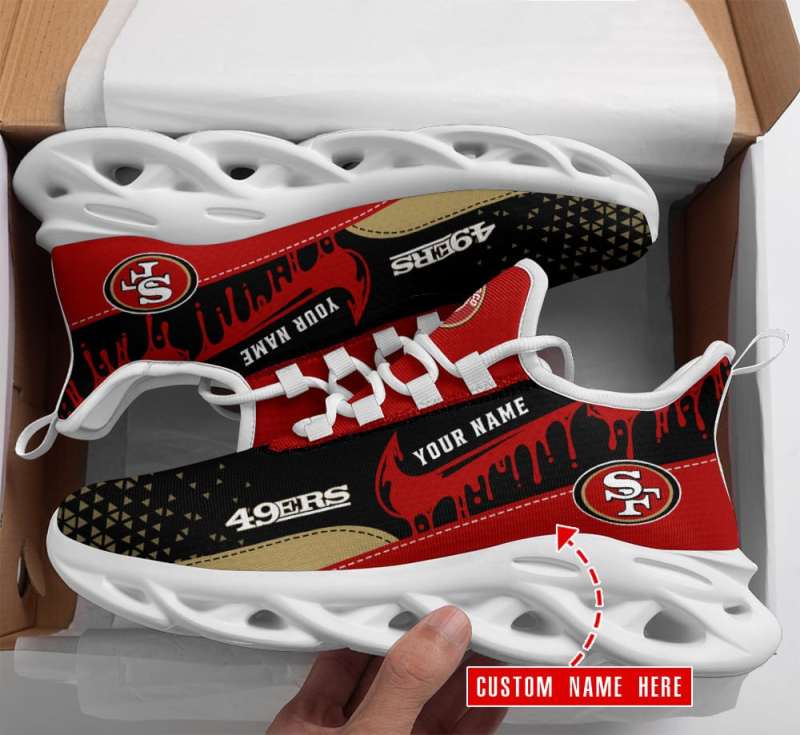 San Francisco 49ers Personalized Yeezy Sneakers