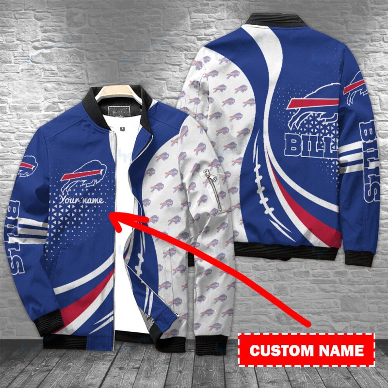 Buffalo Bills Personalized Bomber Jacket