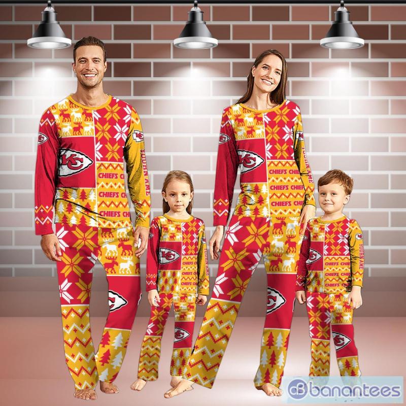 Kansas City Chiefs Pajamas Set Christmas Gift