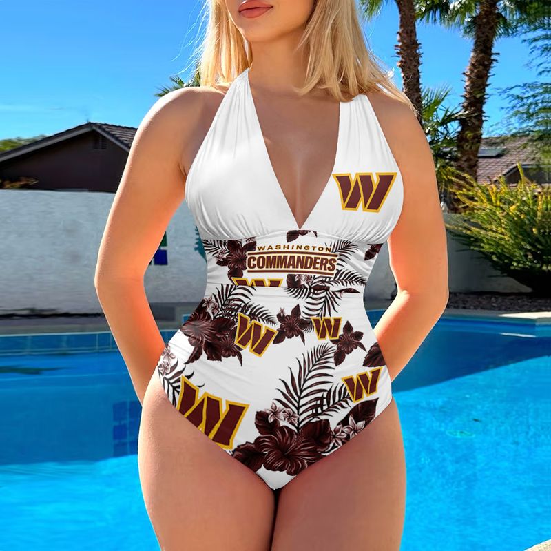 Washington Commanders Swimsuit Front View