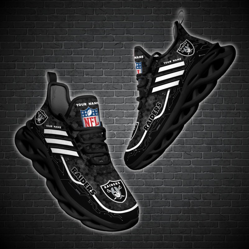 Las Vegas Raiders Personalized Sneakers