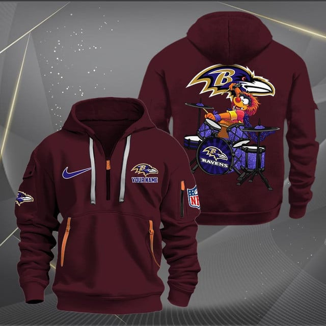 Baltimore Ravens Hoodie Detail
