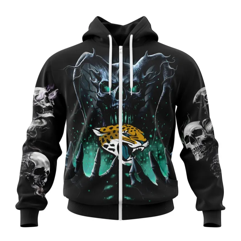 Jacksonville Jaguars Hoodie Zip Front