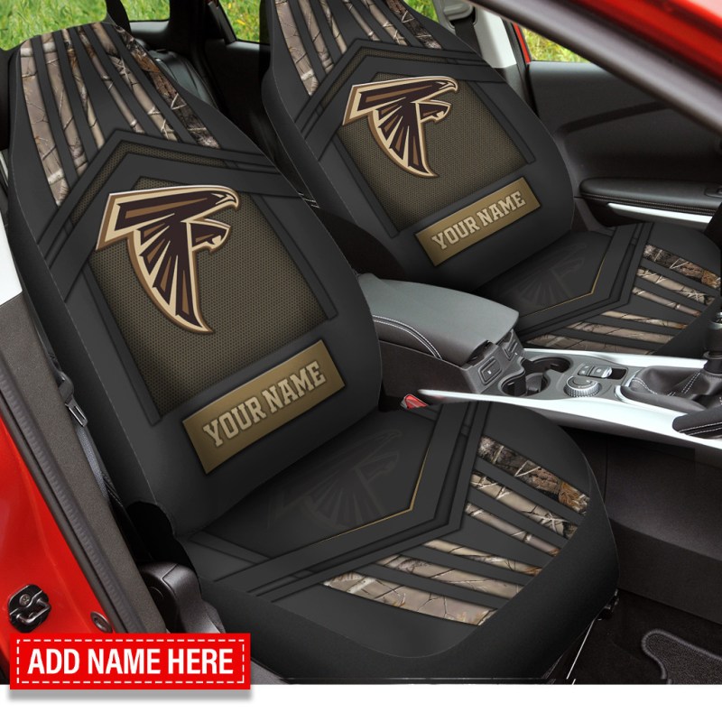Atlanta Falcons Personalized Car Seat Covers