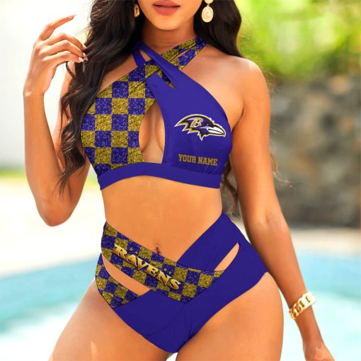 Baltimore Ravens Bikini Swimsuit