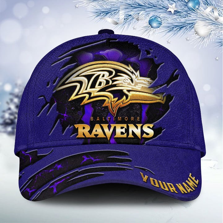 Baltimore Ravens Personalized Classic Cap