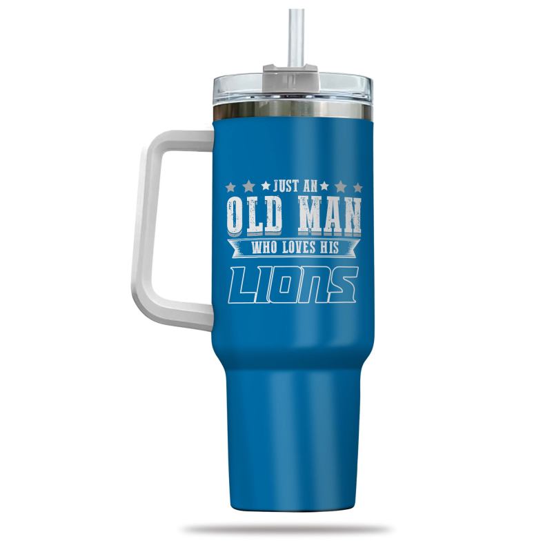 Detroit Lions 40oz Tumbler - Image 3