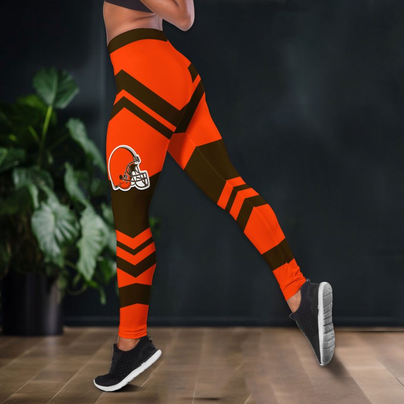 Cleveland Browns Leggings Side View