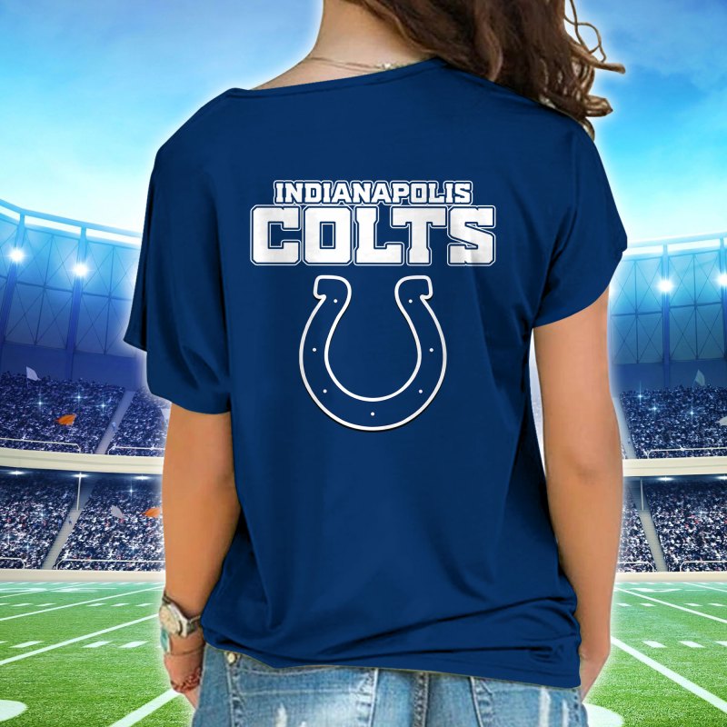 Back View of Indianapolis Colts Shoulder Shirt