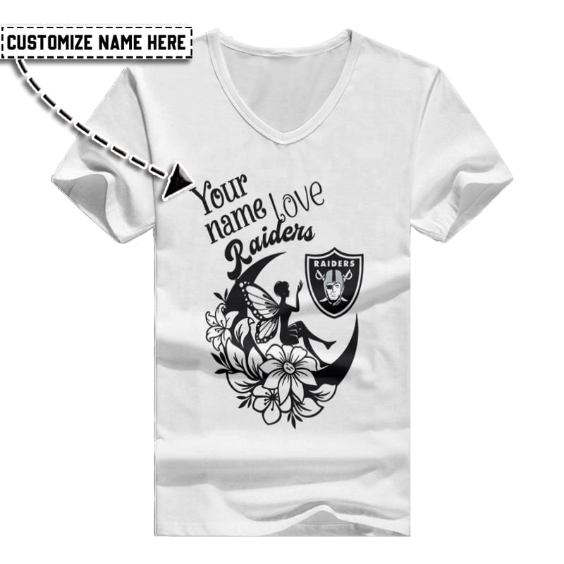 Las Vegas Raiders V-neck T-shirt - Image 2