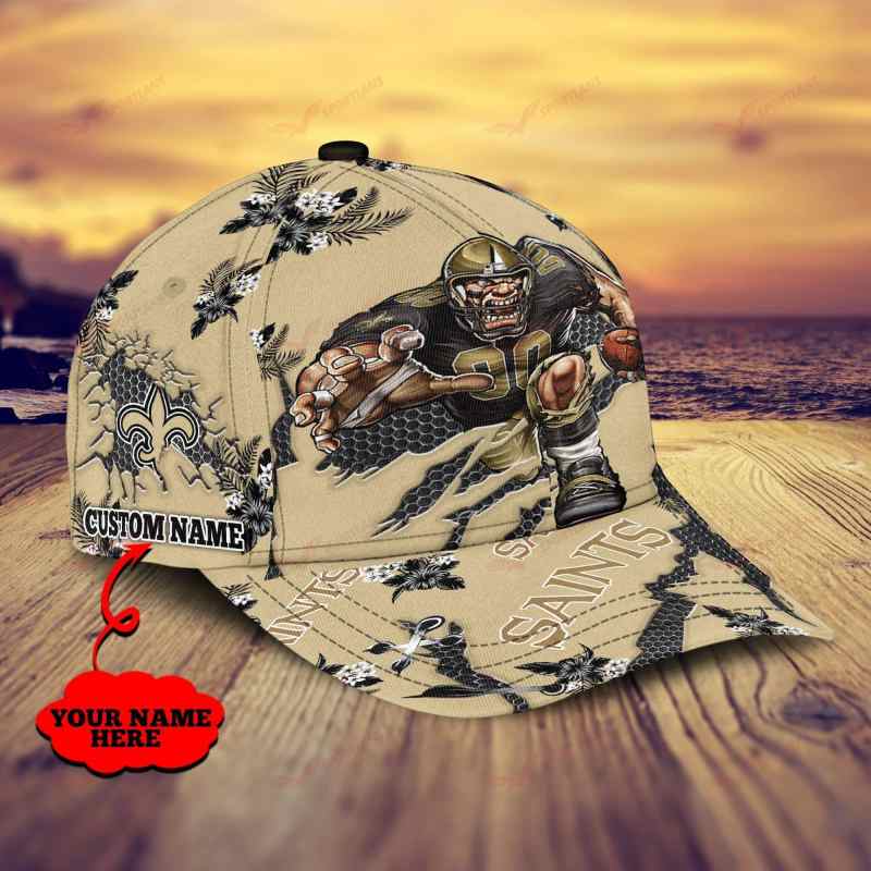 Personalized Saints Cap