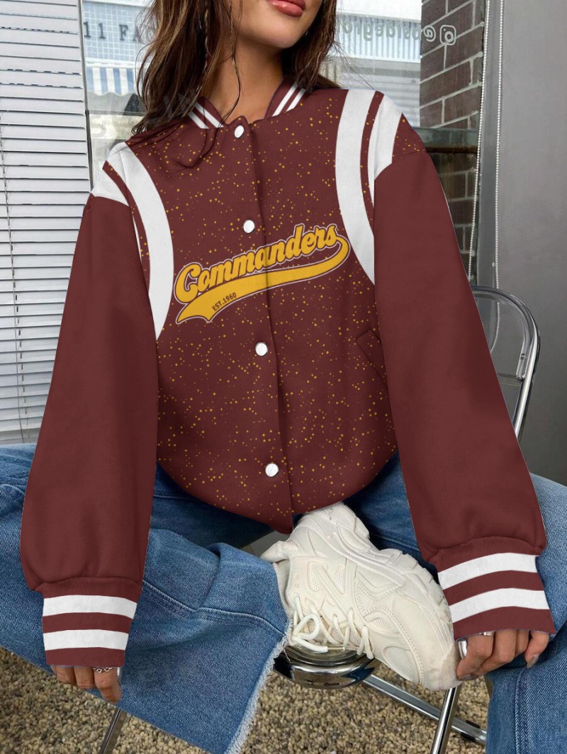 Washington Commanders Varsity Jacket