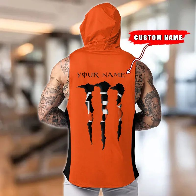 Cincinnati Bengals Hooded Tank Top Back