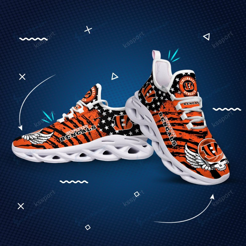 Cincinnati Bengals Yezy Sneakers back