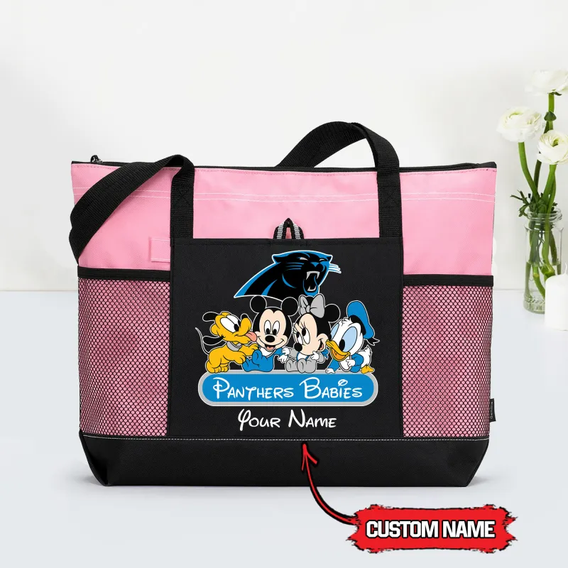 Carolina Panthers Tote Bag - Pink