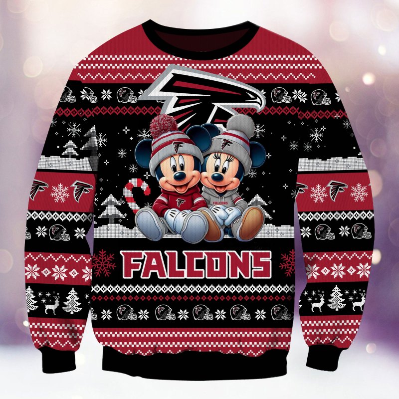 Atlanta Falcons Ugly Christmas Sweater Design 1