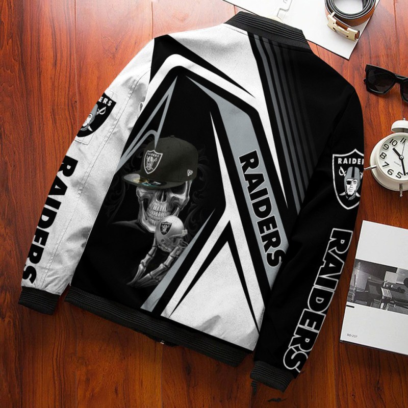 Trendy Las Vegas Raiders Bomber Jacket