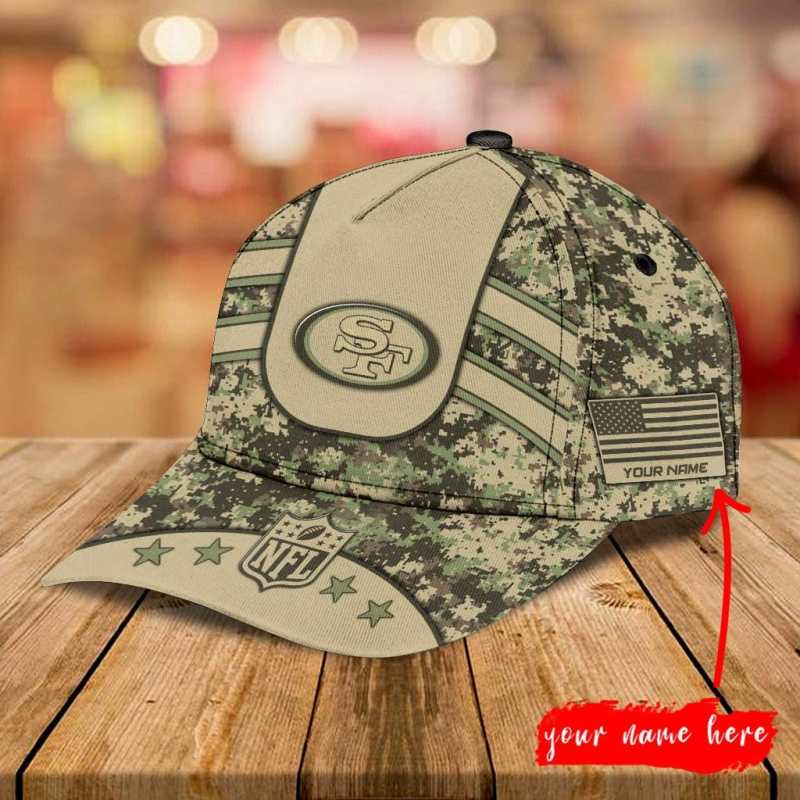 San Francisco 49ers Personalized Classic Cap