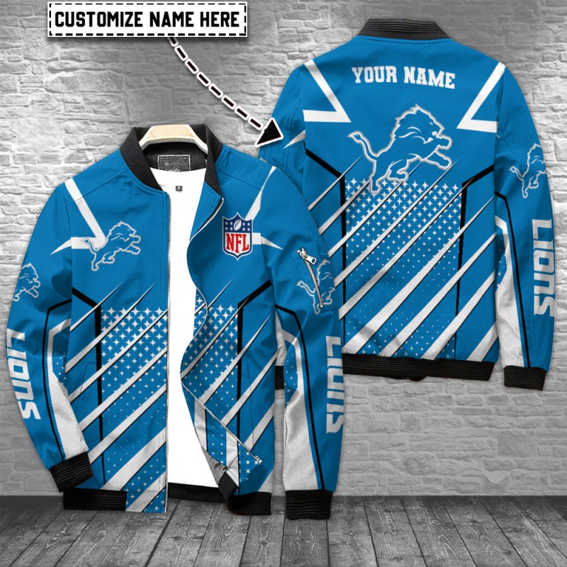 Detroit Lions Bomber Jacket