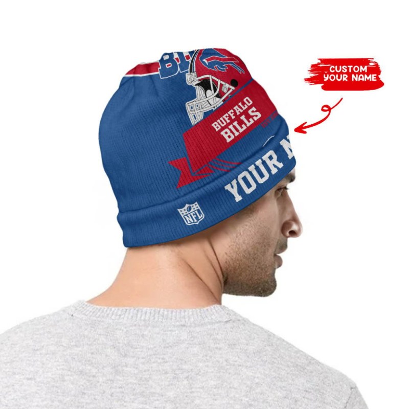 Buffalo Bills Personalized Wool Beanie