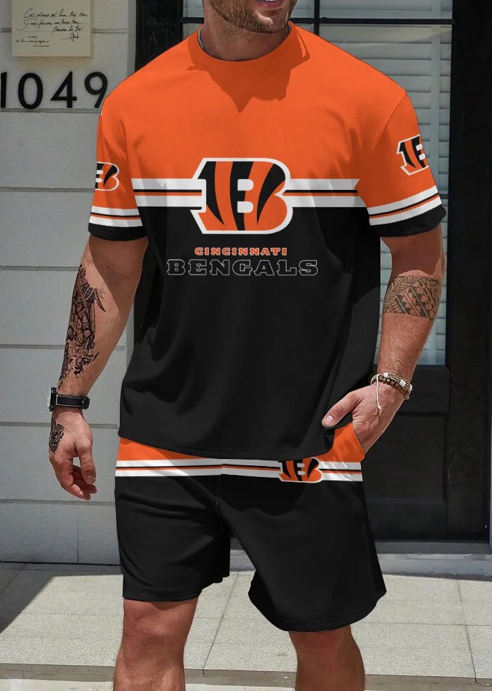 Cincinnati Bengals T-Shirt and Shorts