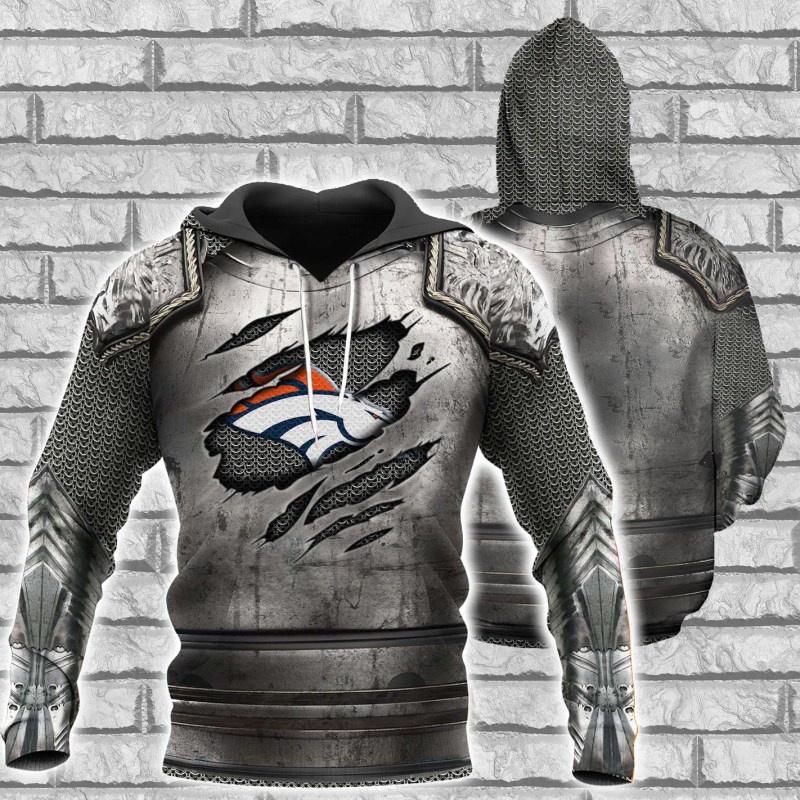 Denver Broncos All Over Printed Sweater