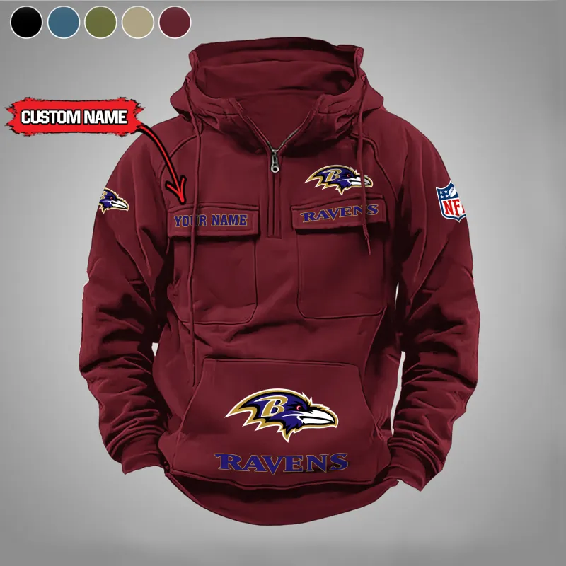 Baltimore Ravens Hoodie Red