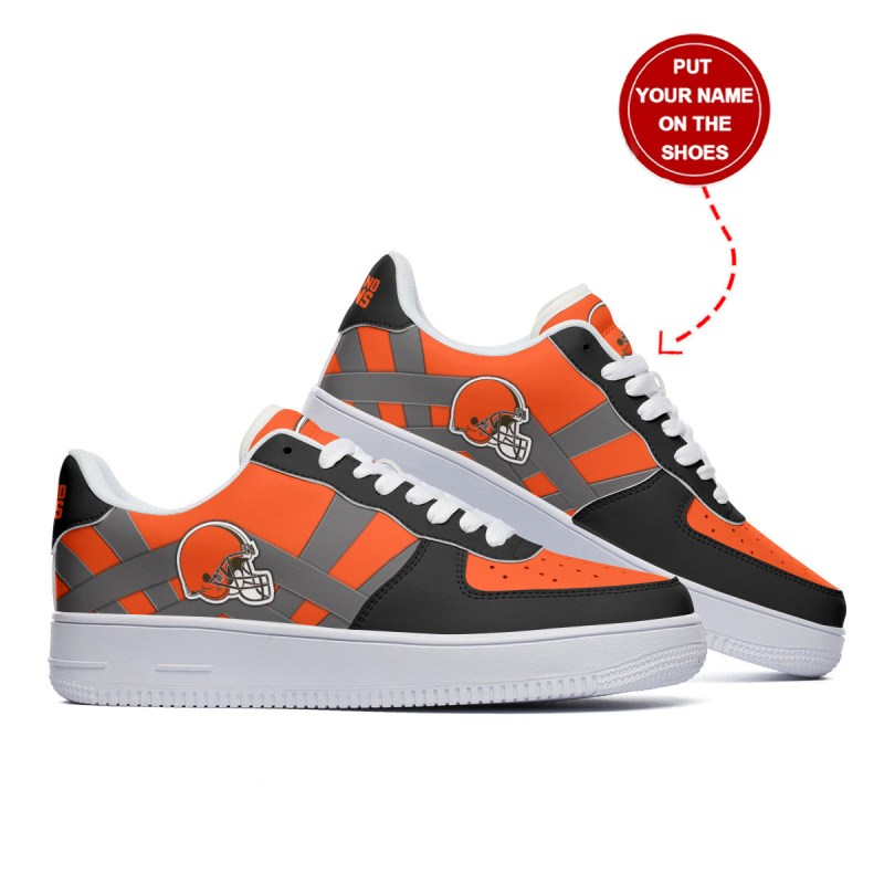 Cleveland Browns Personalized AF1 Shoes