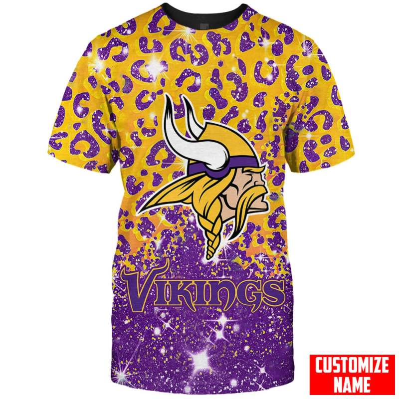 Minnesota Vikings Personalized T-Shirt