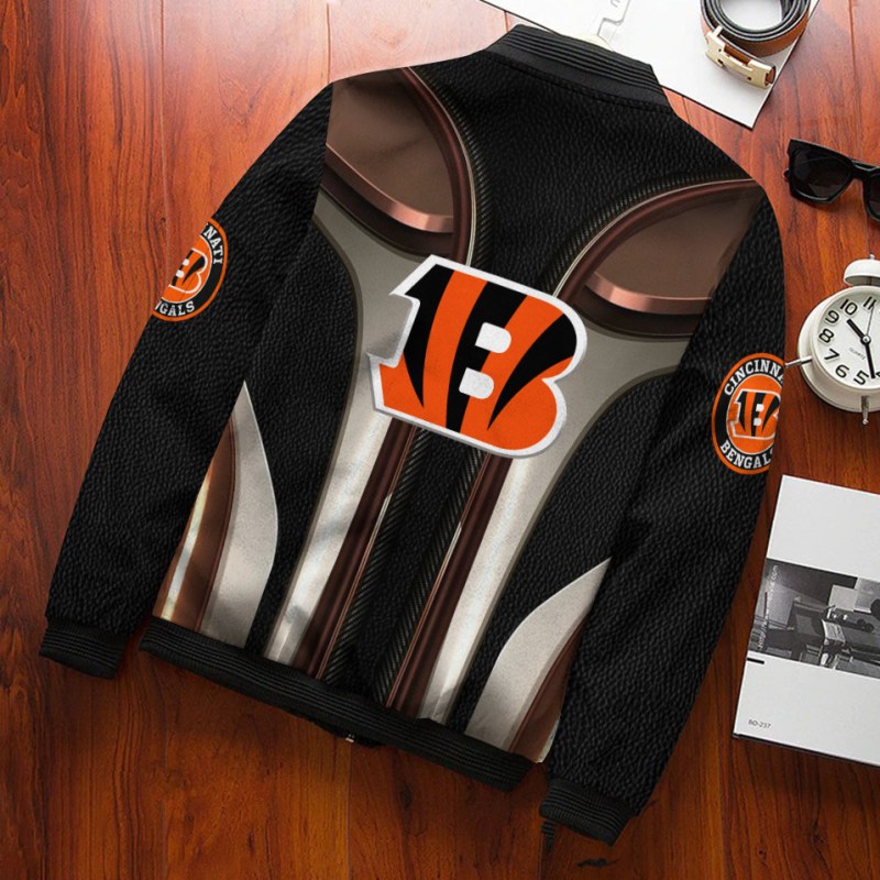 Cincinnati Bengals Bomber Jacket Details