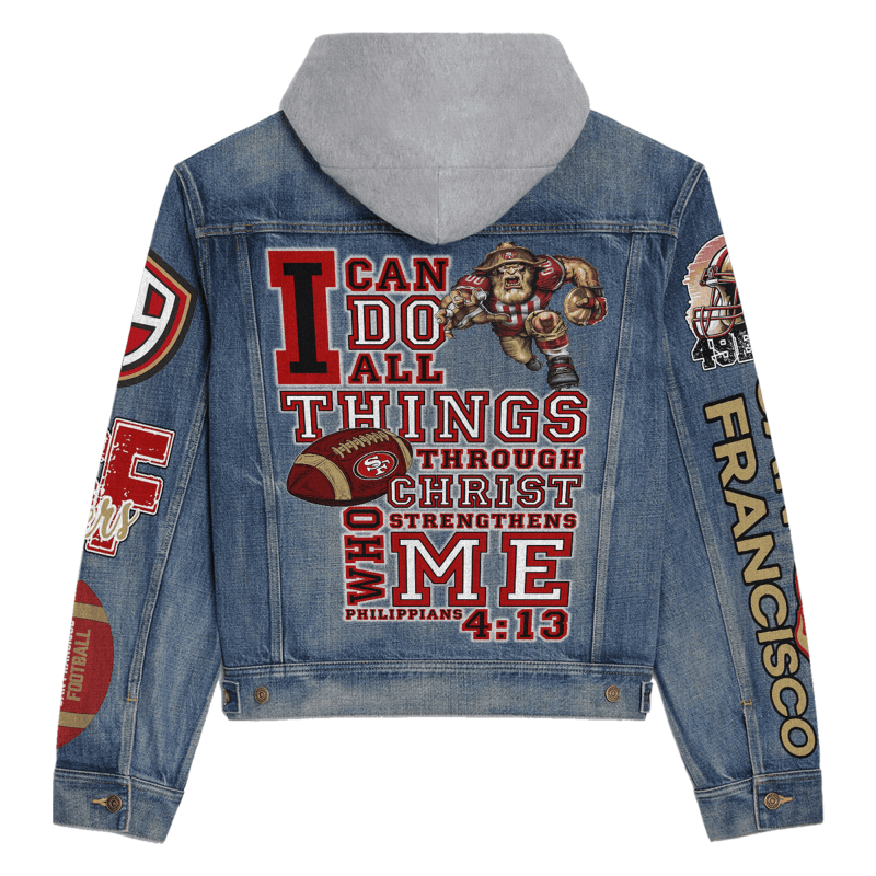 San Francisco 49ers Jacket Detail